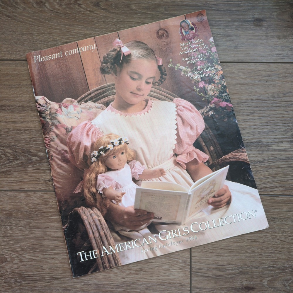 RARE 1994 Spring Pleasant Company American Girl Collection Catalog Kirsten Doll